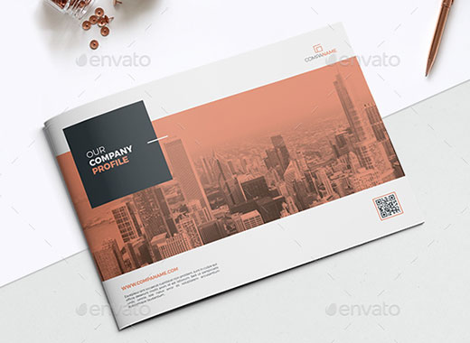 现代&amp;创意的公司介绍及环境杂志模板下载[indd]