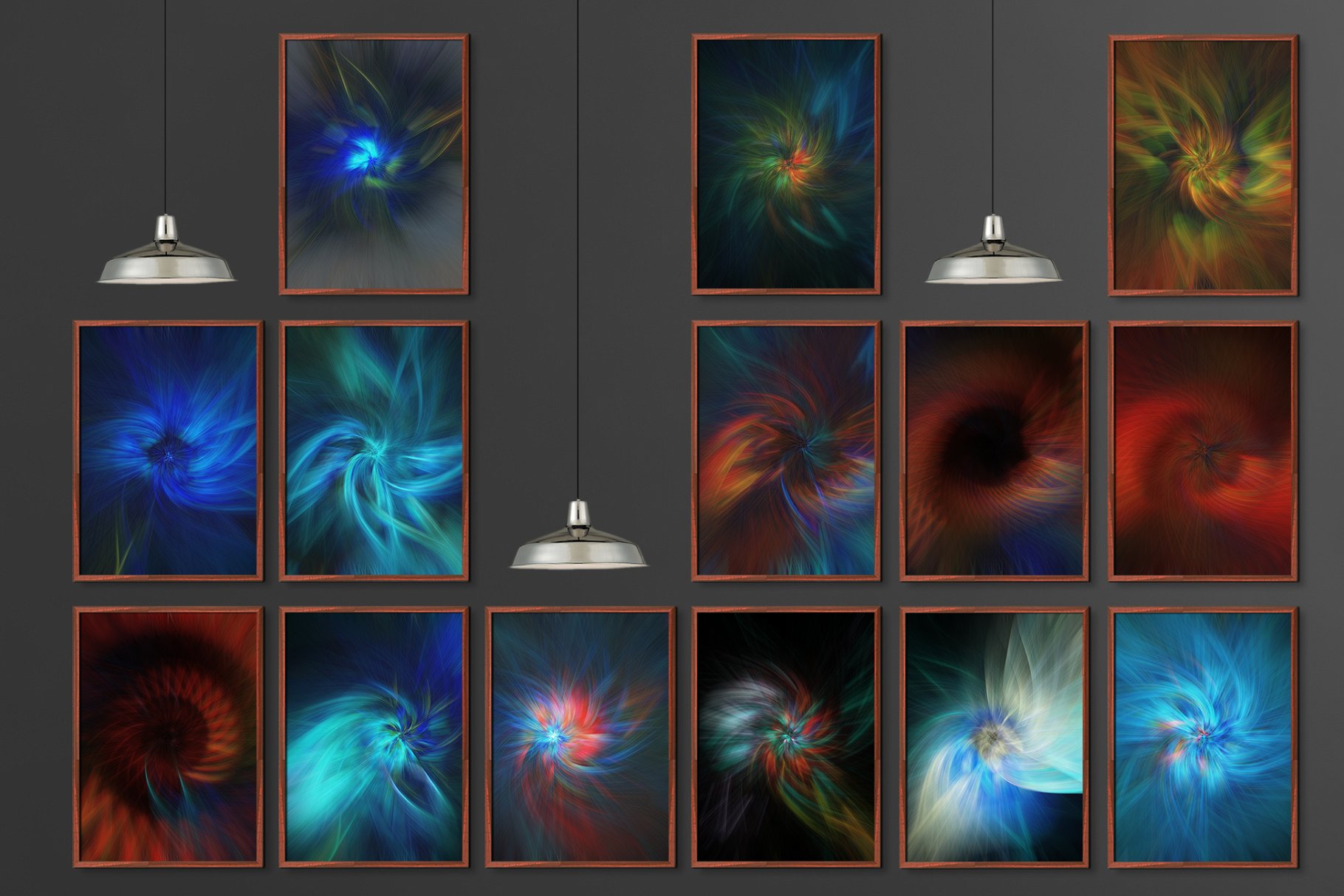 120款高清抽象波浪图形纹理[2.74GB] Abstract Waves插图(1)