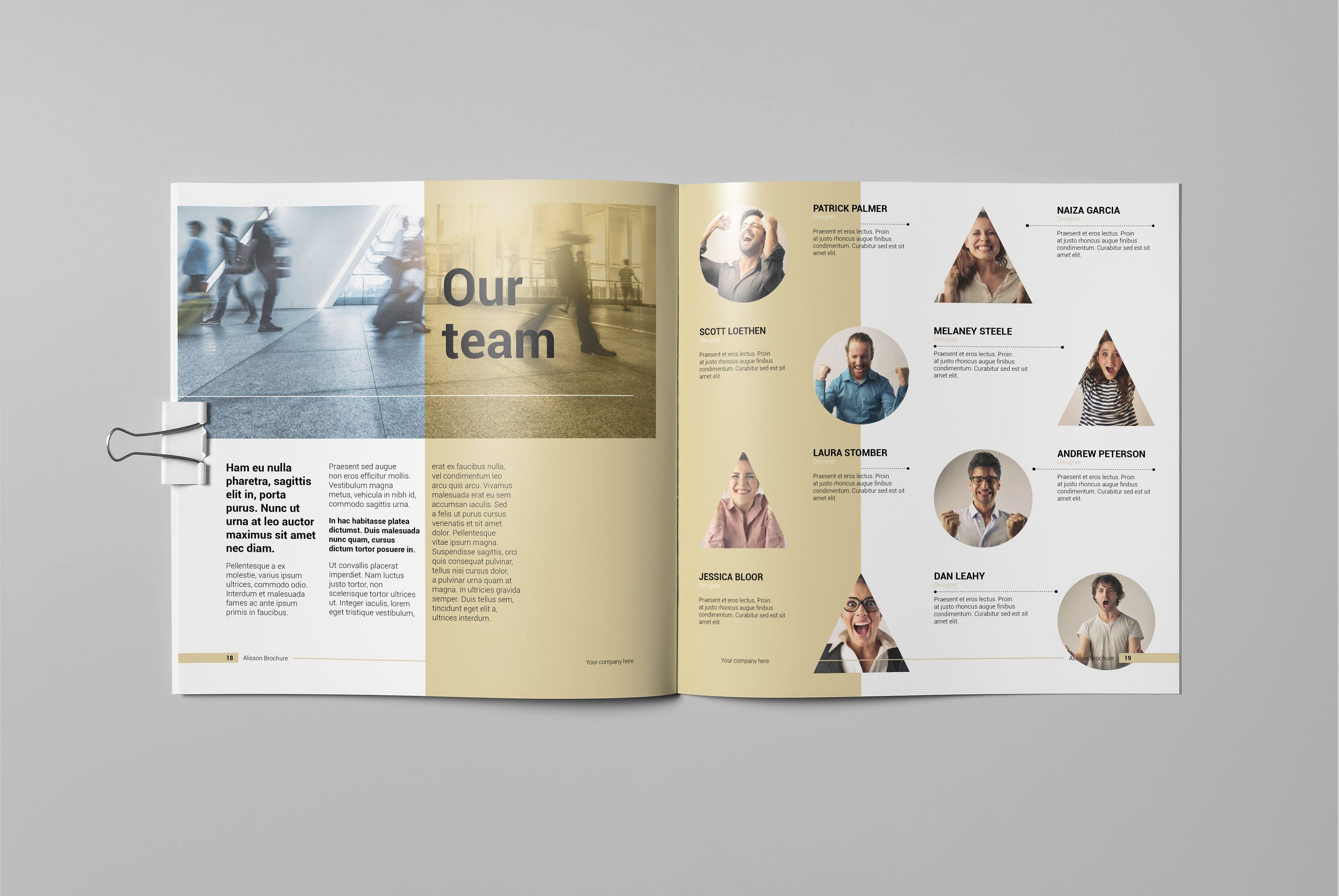 East Brochure–20页时尚简约的杂志模板下载[indd]插图(10)