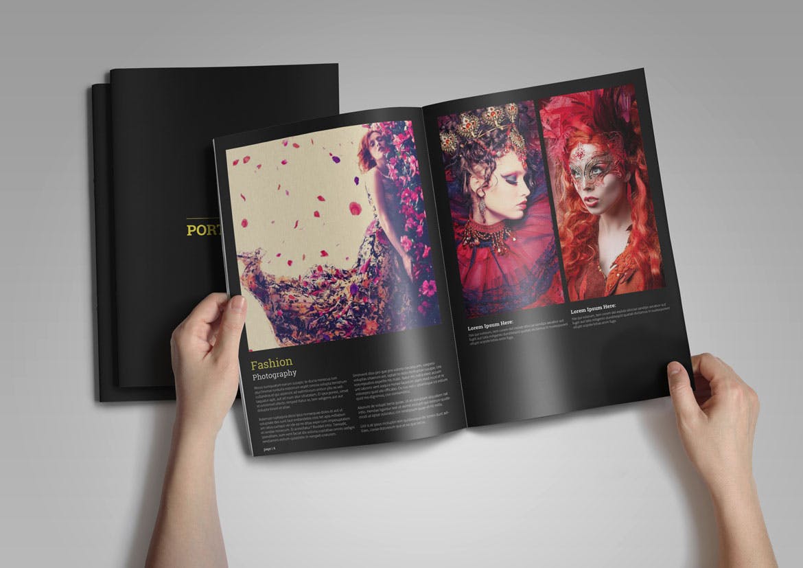 独立摄影师作品集作品画册排版设计模板 Photographer Portfolio插图(14)