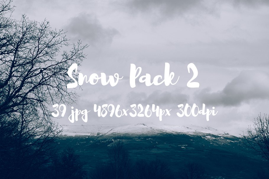 白雪茫茫雪景高清照片素材 Snow Photo Pack II插图(2)