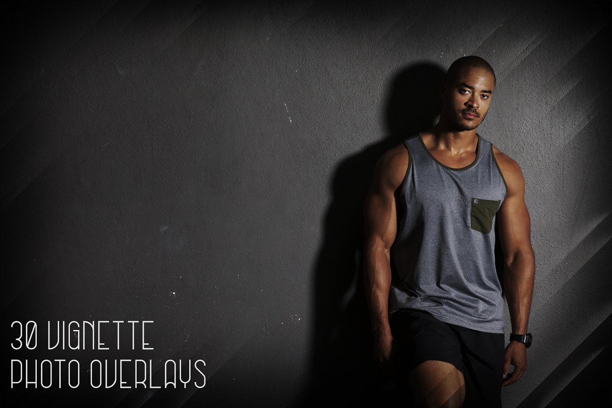 30张时尚模糊虚化照片叠层背景插图