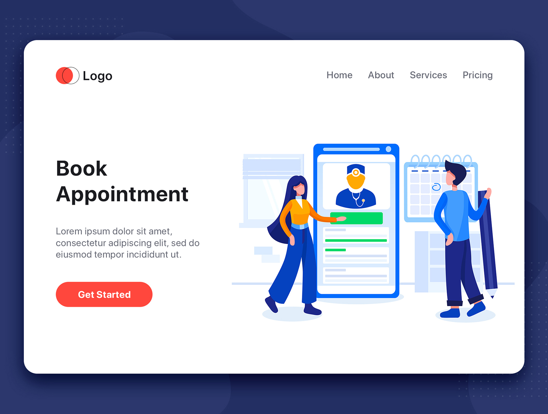 素材库下午茶:10个不同场景的Web矢量插画集插图(6)