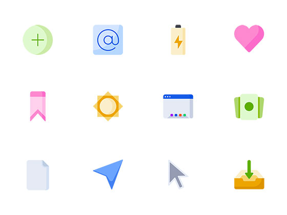 50 枚扁平用户界面元素图标素材之家精选sketch素材