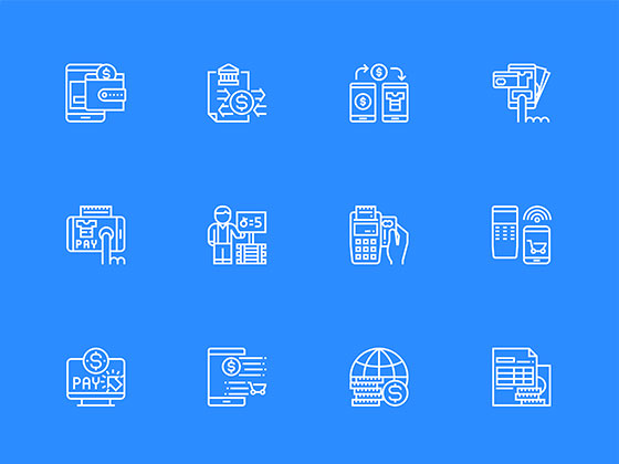 30 枚支付方式元素图标素材之家精选sketch素材