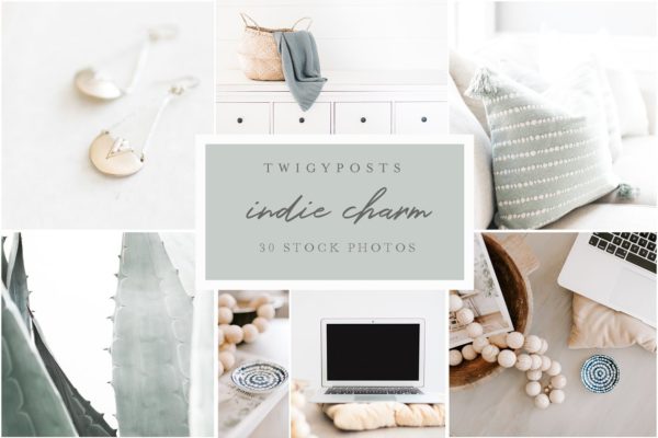 优雅居家环境场景样机背景 Indie Charm – 30 Styled Stock Photos