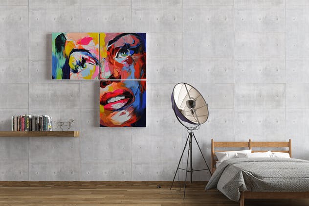 室内油画作品展示样机模板Vol.8 Picture Art Mockup [Vol 8]插图(8)