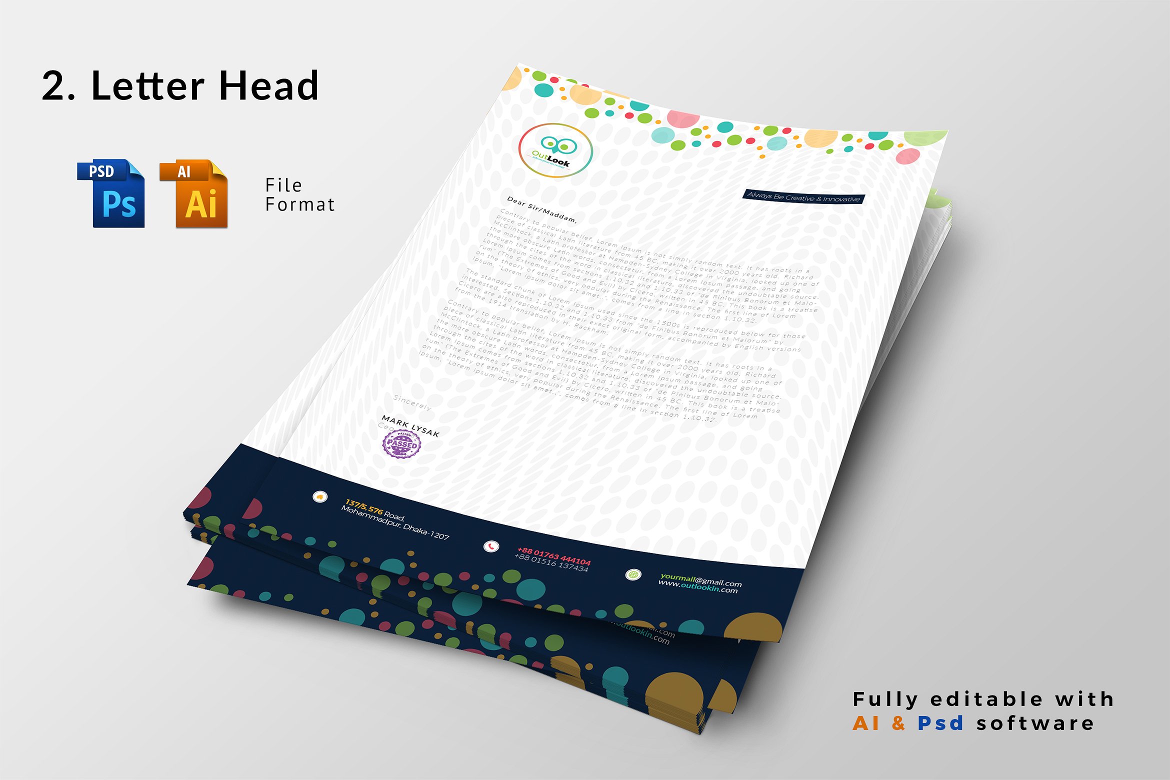 超级品牌 VI 展示样机集合 Branding Corporate Identity插图(3)