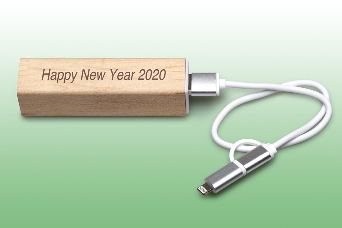 移动电源充电宝外观设计图素材库精选样机v02 Power_Bank-02-Mockup插图(1)