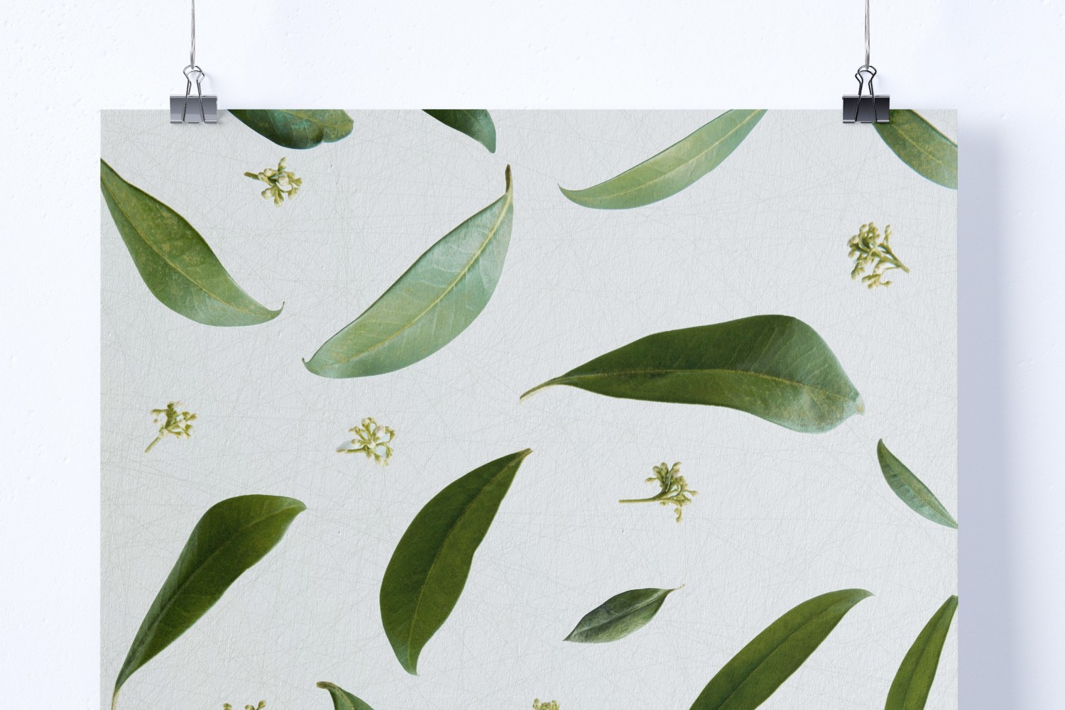 3:4比例艺术作品展示画框样机素材库精选模板 3:4 Portrait hanging poster mockup插图(1)