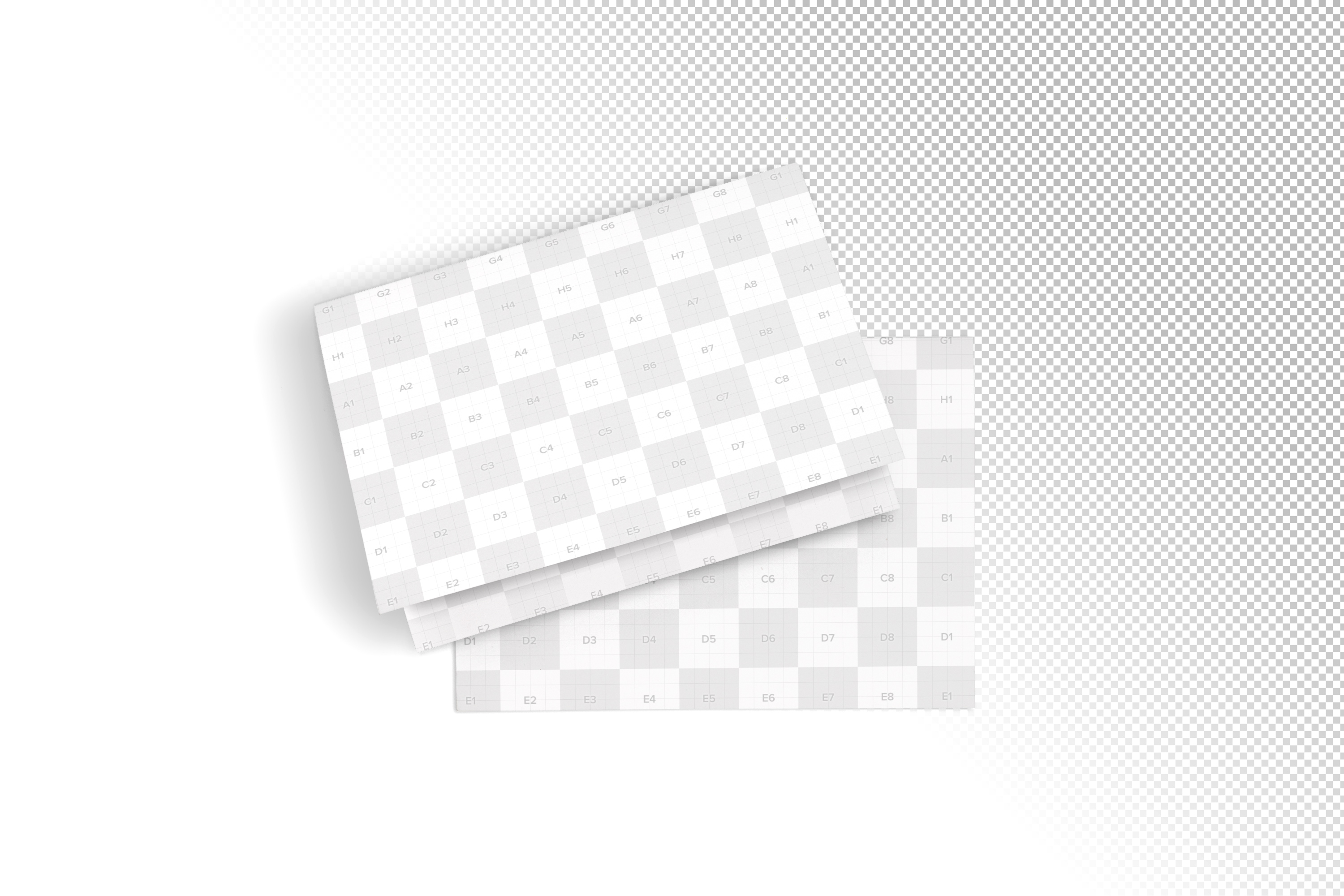 圣诞节节日贺卡封面设计图样机04 Greeting Card Mockup 04插图(2)