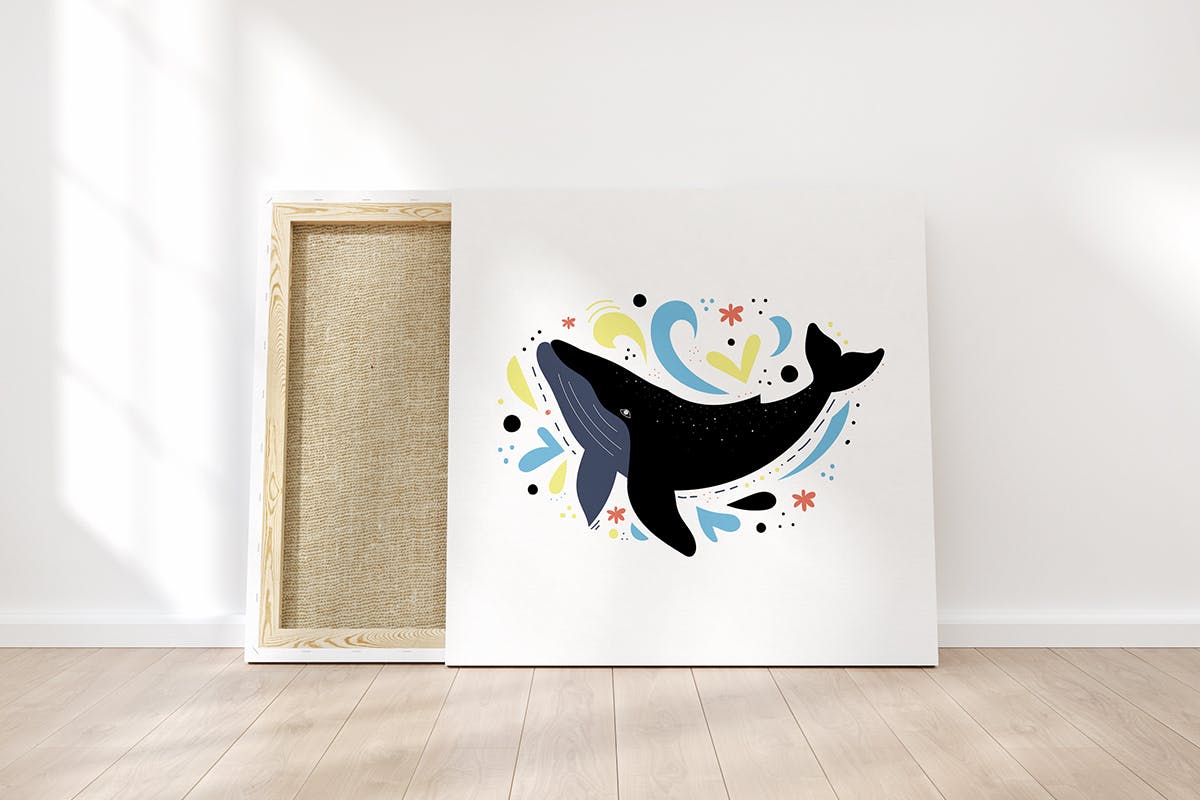 动物手绘装饰图案插画素材 Decorative Animals Illustrations插图(1)