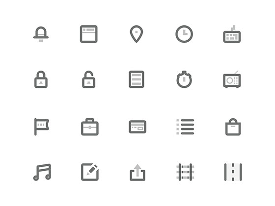 Oakcons素材之家精选sketch素材