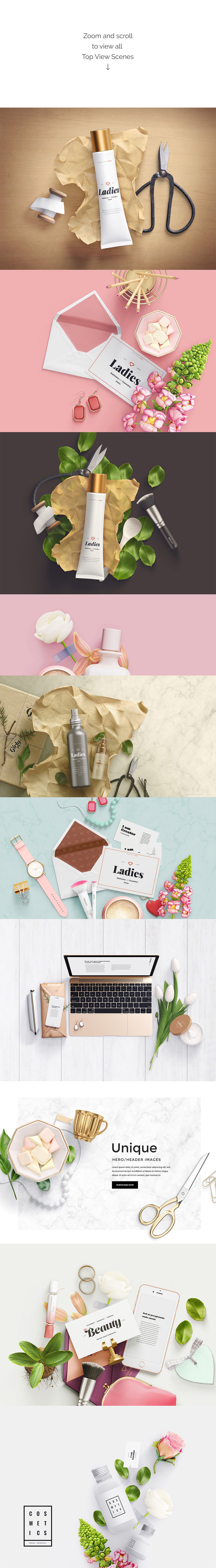 美容化妆女性品牌样机大合集 Beauty, Stationery, Wedding, Cosme..[7.69GB]插图(6)