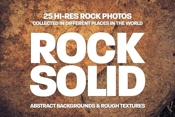 高清自然真实岩石石头照片素材 Rock Solid – Rock &amp; Stone Collection