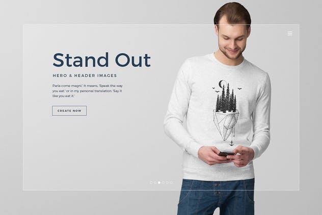 挂拍/模特上身/平铺服装样机模板v7 Ultimate Apparel Mockup Vol. 7插图(3)