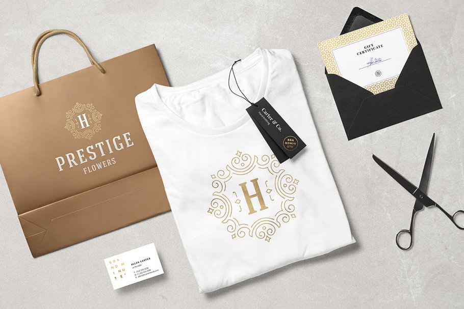 1000+复古风格Logo&徽章模板 1000 Logos and Badges Bundle插图(20)