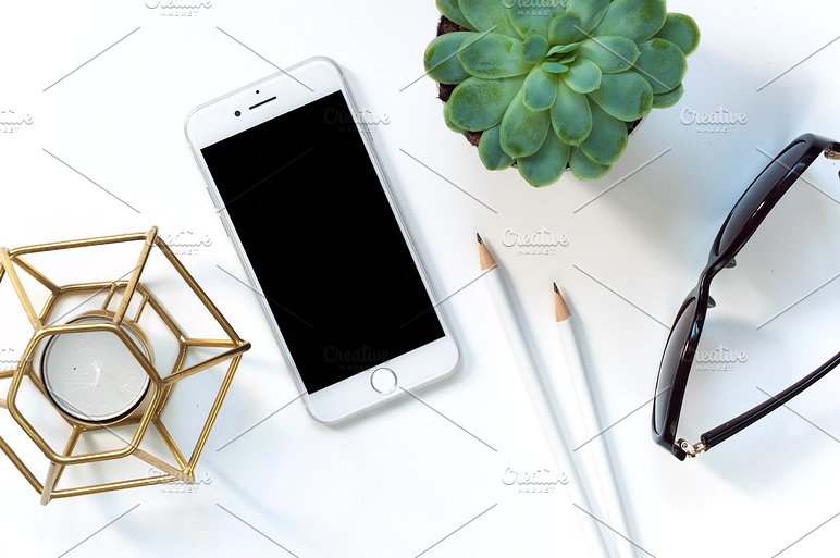 小资情调场景样机 Freelance Bundle插图(10)