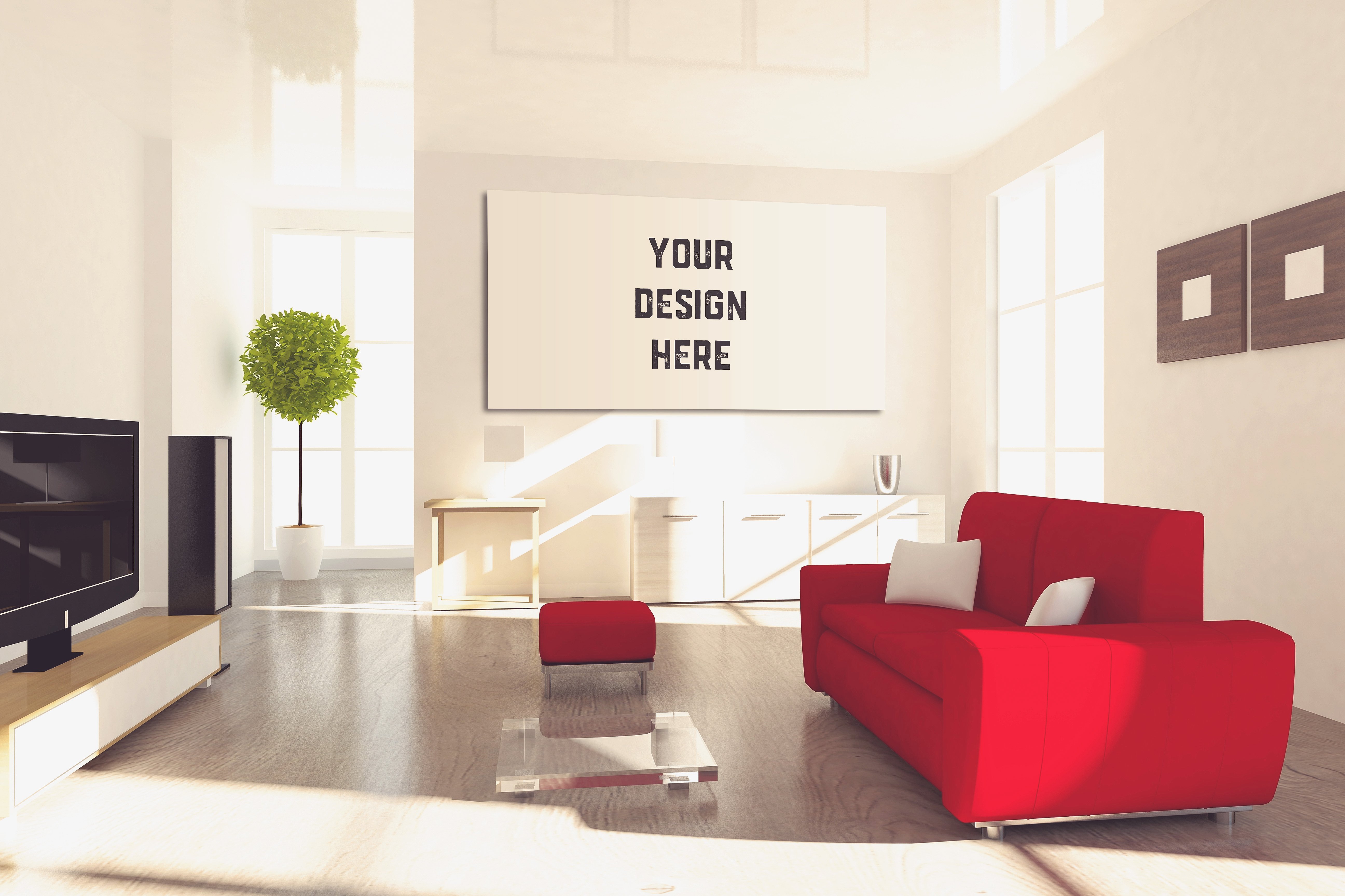 易编辑的墙上画框MOCKUPS模型包插图(11)