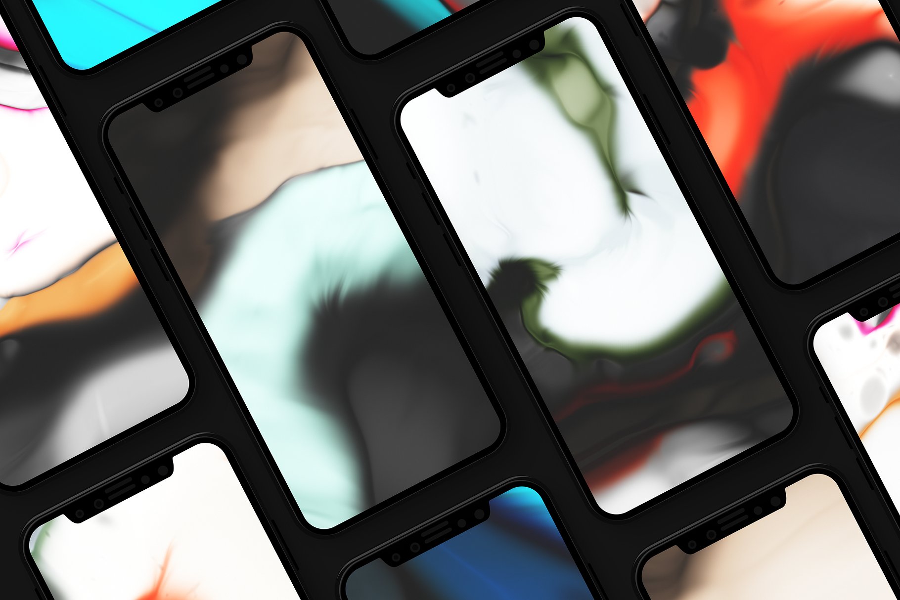 24款漂亮的抽象大理石背景纹理下载[png]插图(1)