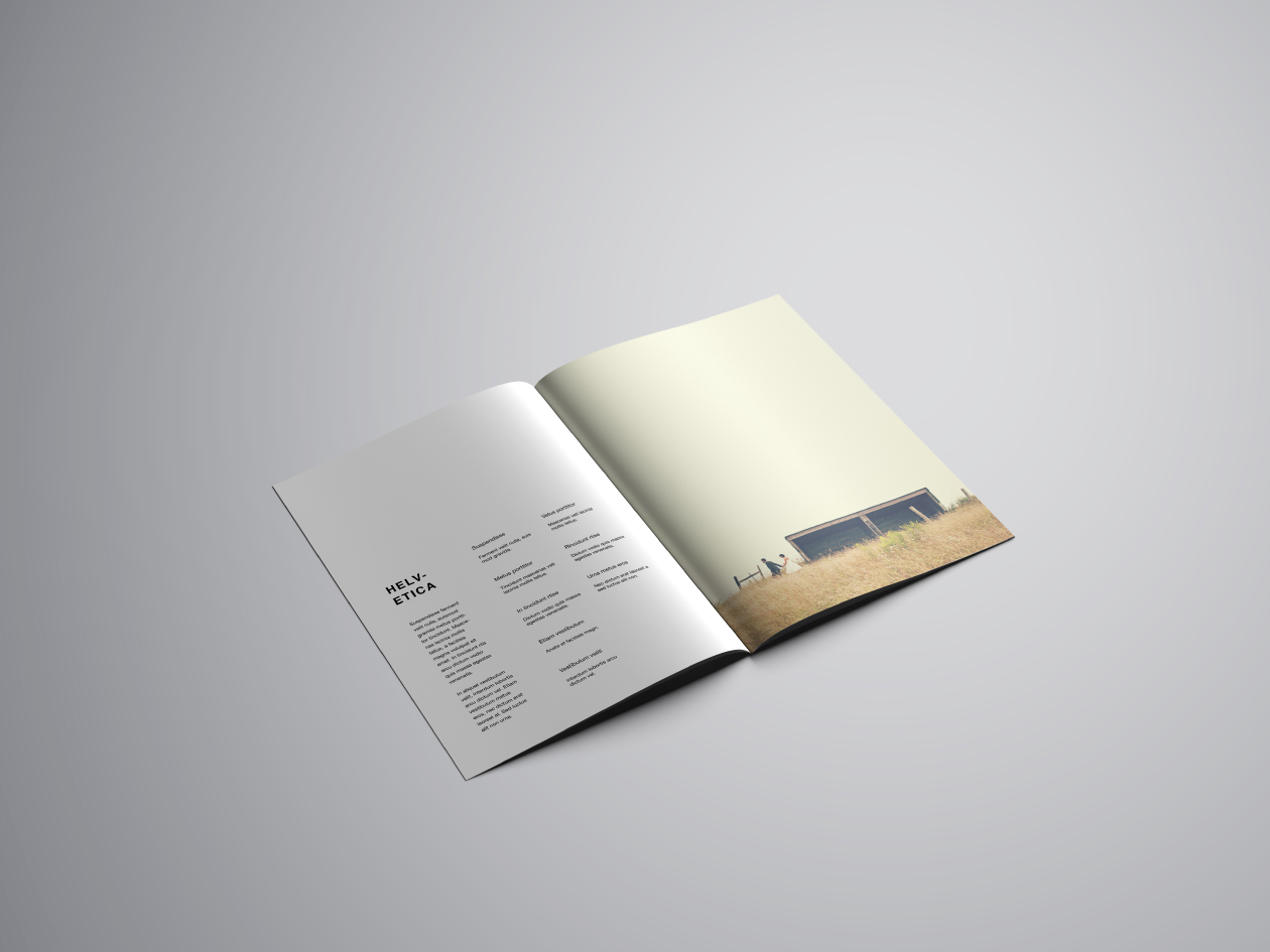 A4宣传单设计效果图样机PSD模板 Photoshop A4 Brochure Mockup .PSD插图(5)