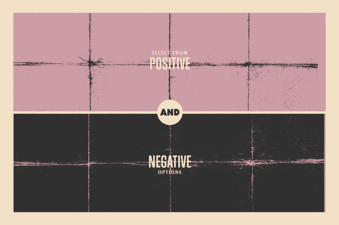 边框&皱褶做旧怀旧效果纹理合集 FRAMES & FOLDS Texture Pack插图(3)