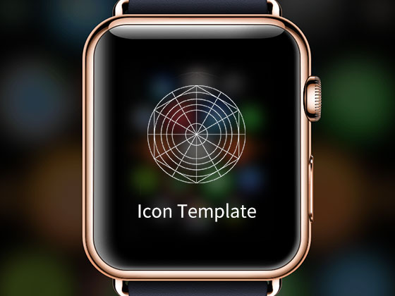 Apple Watch Icon Template素材之家精选sketch素材