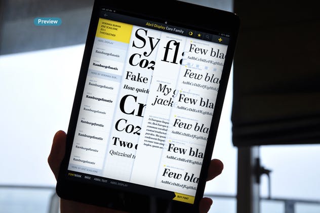 iPad平板电脑演示APP设计样机模板 Black iPad | Tablet App Scenes UI Mock-Up插图(12)