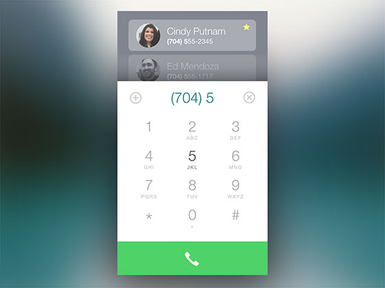 Dial Pad素材之家精选sketch素材