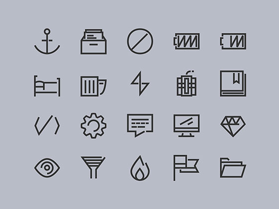 Lightwing 图标集素材之家精选sketch素材