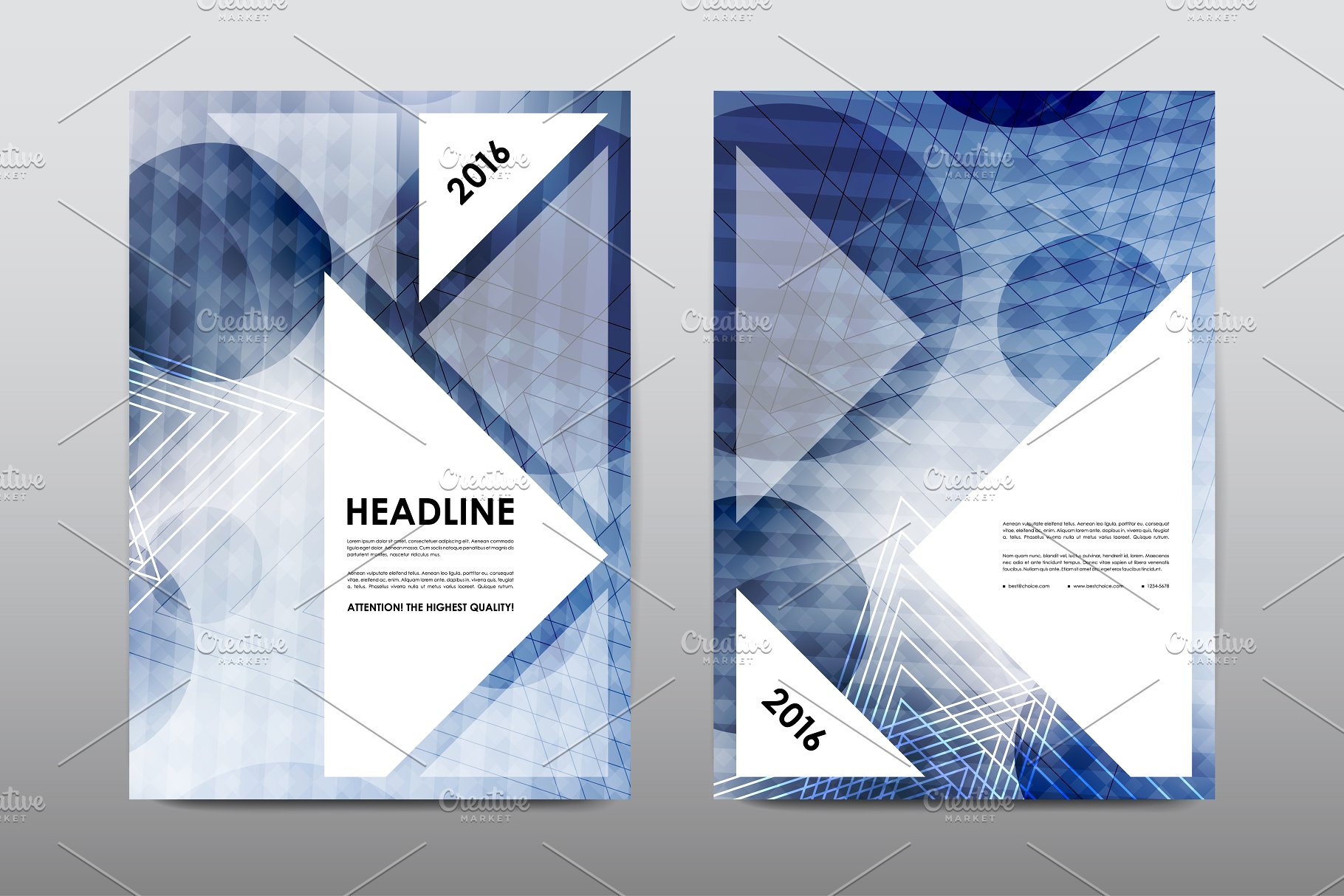 50+商业企业宣传小册子模板 50+ Business Brochures Bundle插图(6)