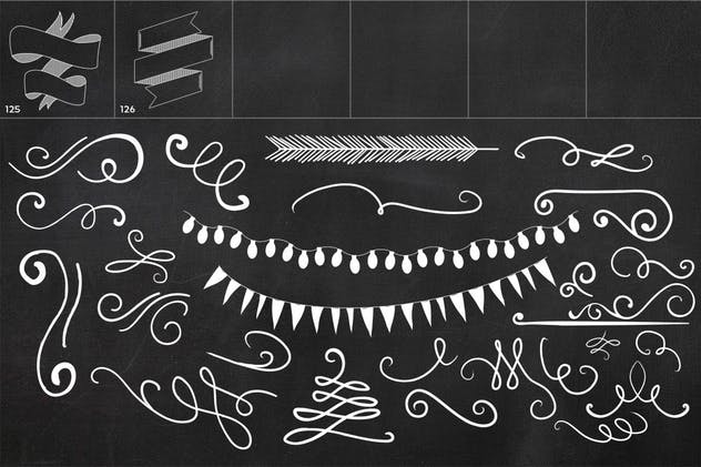 圣诞节元素装饰图案叠层素材 Christmas Overlays Creator插图(10)