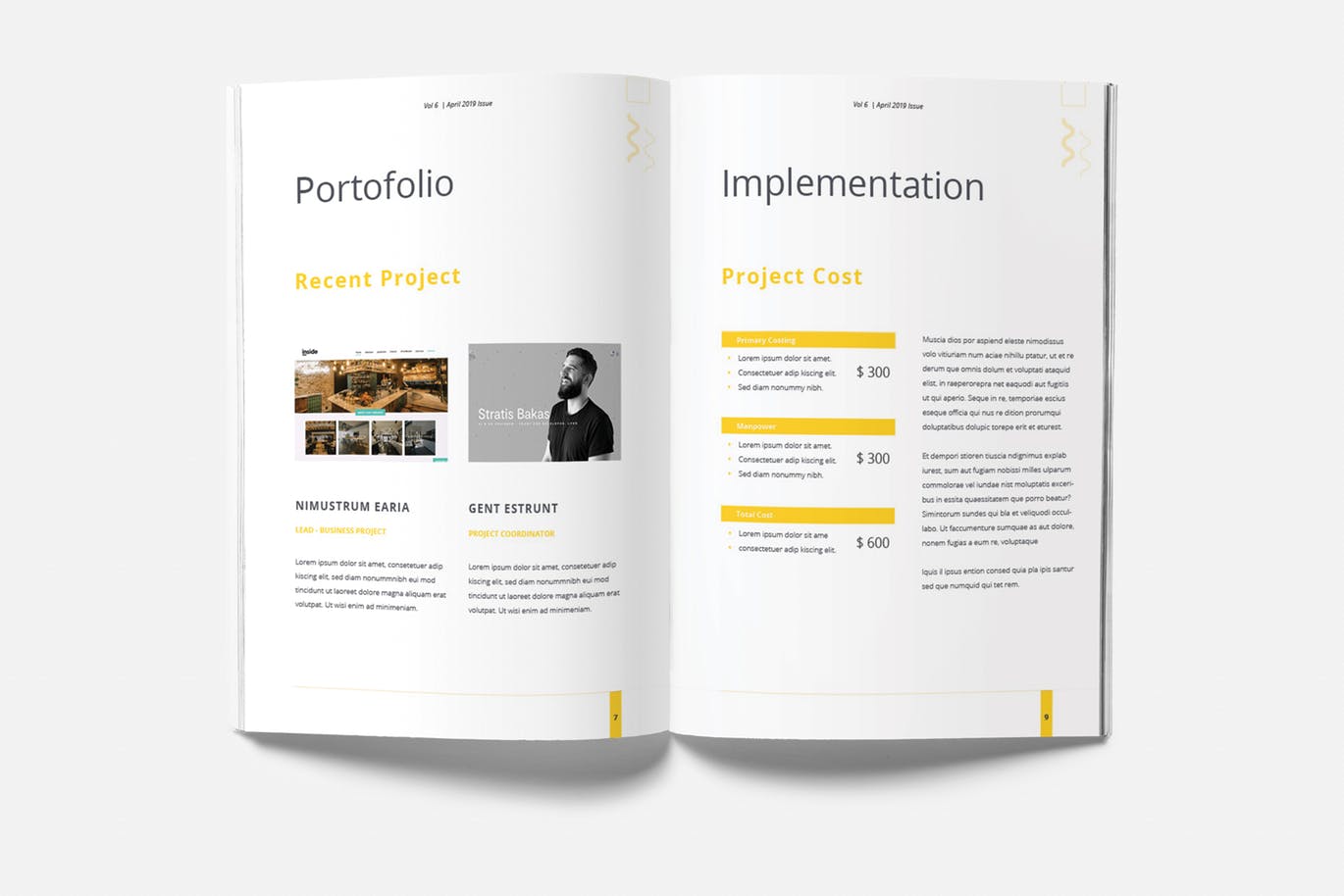 项目方案书/项目提案设计INDD模板 Project Proposal插图(4)