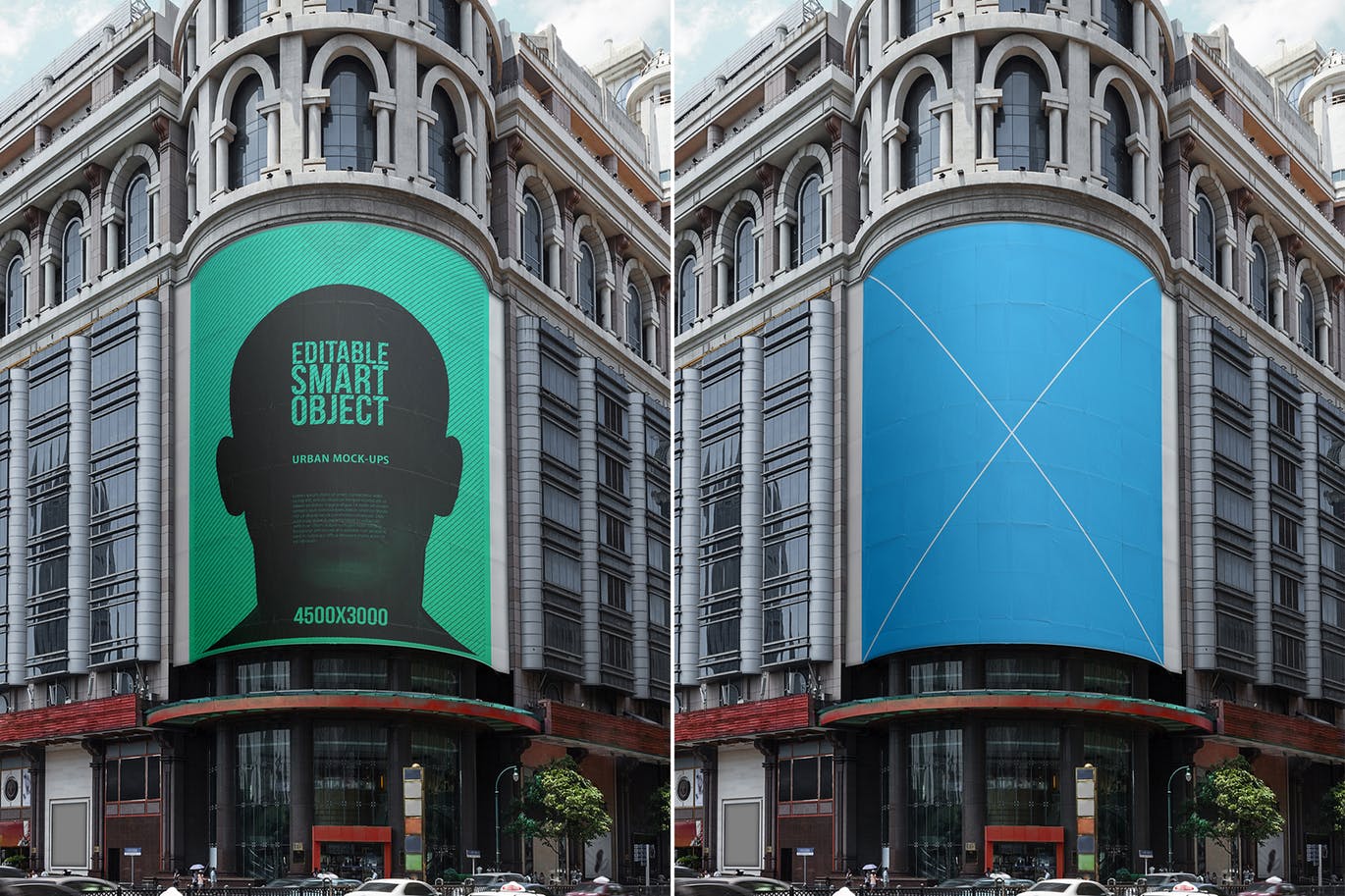 城市海报广告牌设计效果图预览样机素材库精选模板#3 Urban Poster / Billboard Mock-up – Huge Edition #3插图
