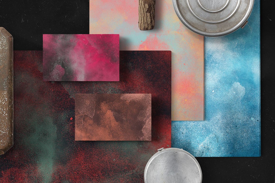 80款复古和金属纹理合集[1.65GB] 80 Vintage & Metallic Textures插图(9)