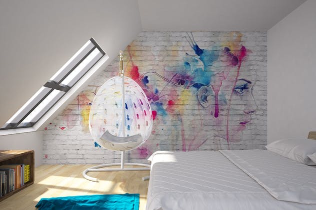 墙体艺术油画创作样机模板Vol.3 Picture Art Mockup [Vol 3]插图(4)