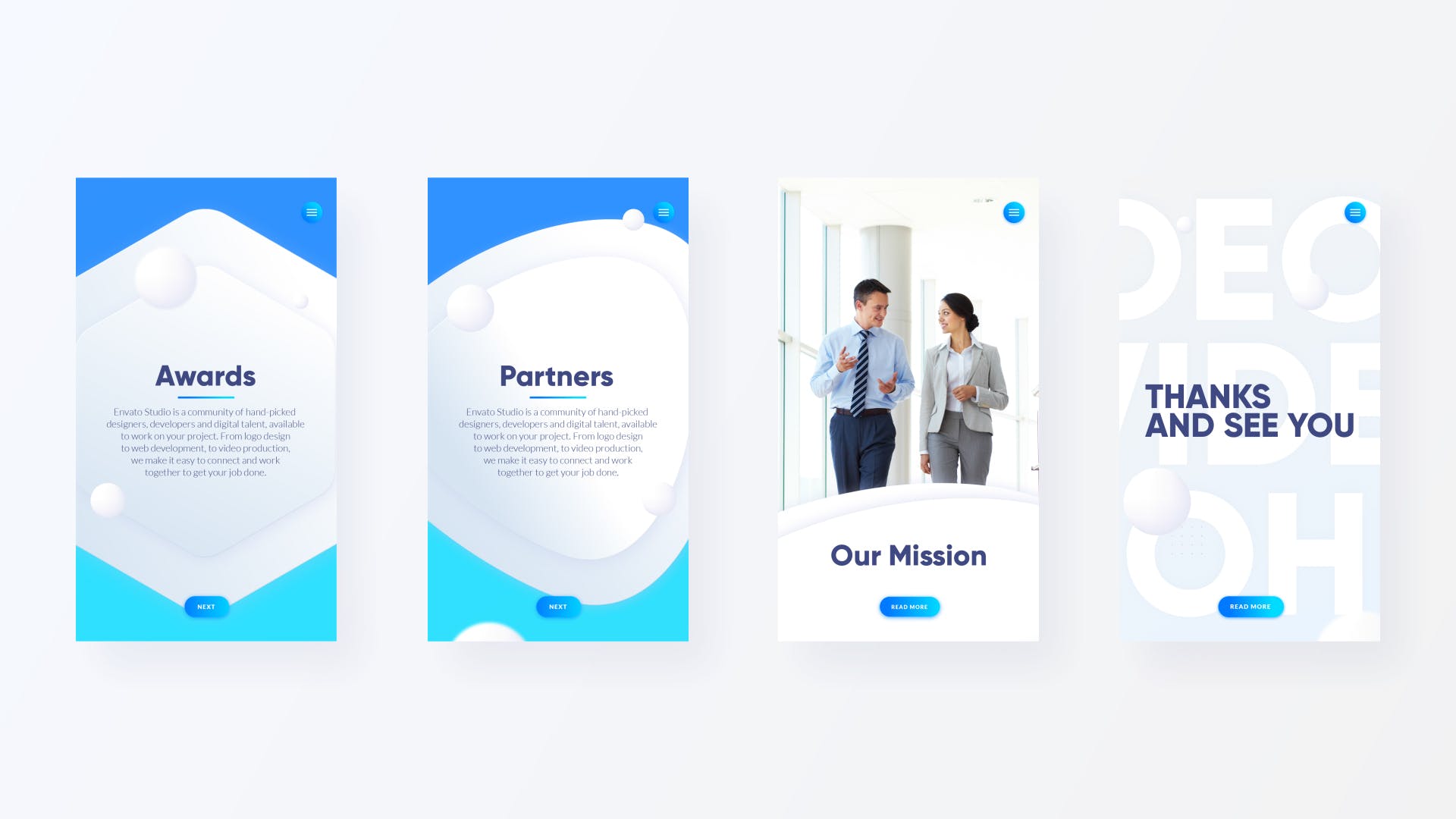 企业品牌宣传H5页面设计模板合集 Corporate Instagram插图(12)