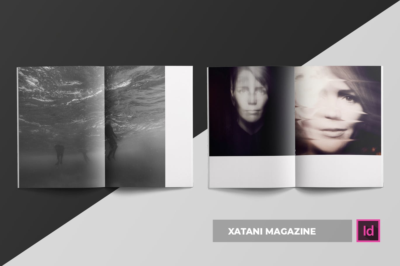 时尚生活方式个性化素材库精选杂志设计INDD模板 Xatani | Magazine Template插图(1)