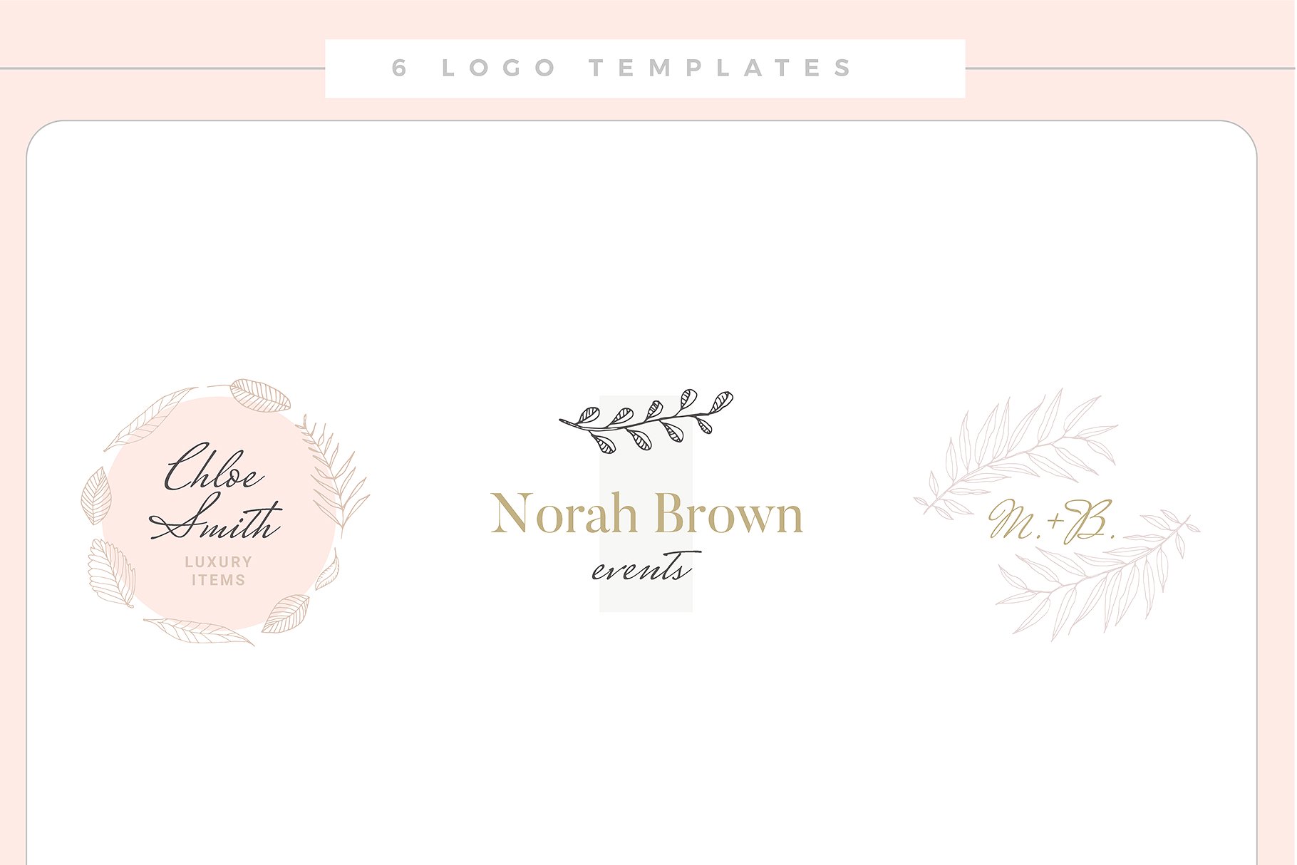 浪漫手绘色彩落叶树枝元素 Hand drawn Leaves Collection插图(9)