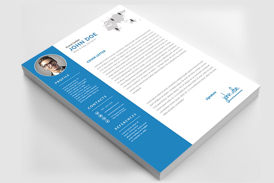 经典实用黑白色简历模板 Resume插图(6)