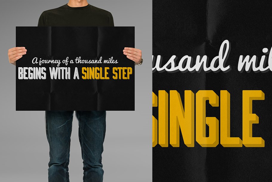 24款折叠纸覆盖叠层图案纹理 24 Folded Paper Overlays插图(4)