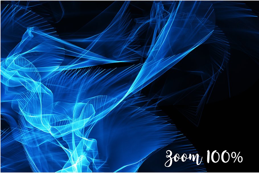 4K高清彩虹波纹背景纹理 4K Energy Waves Overlays插图(2)