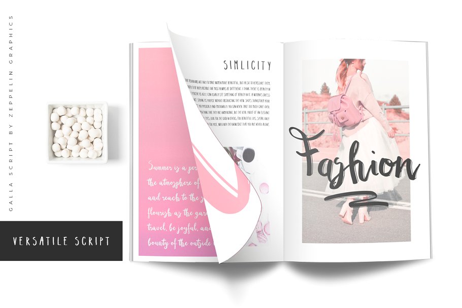 13款手写英文字体合集&Logo模板、矢量插画 Wonderland Fonts Pack & Branding Kit插图(105)