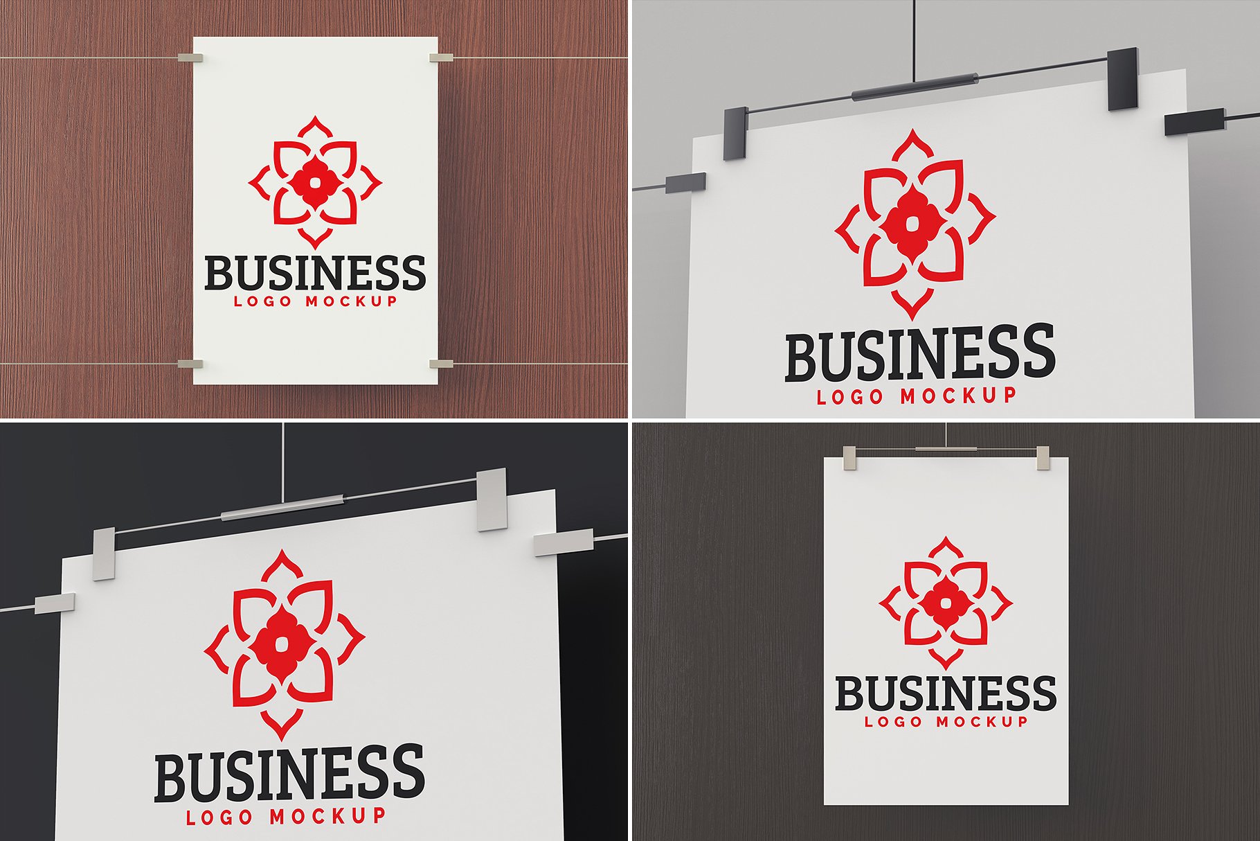 素材库下午茶：100个LOGO展示模型下载 100 Logo Mockups Bundle Vol.5–2.92 GB[psd,png,jpg]插图(9)