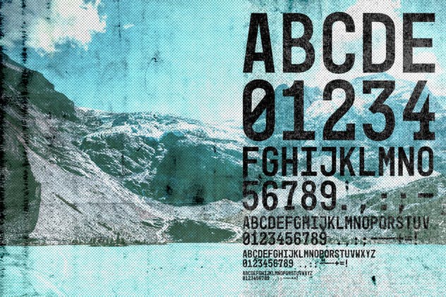 25个超高分辨率高清半色调纹理 A1 Halftone Textures插图(6)