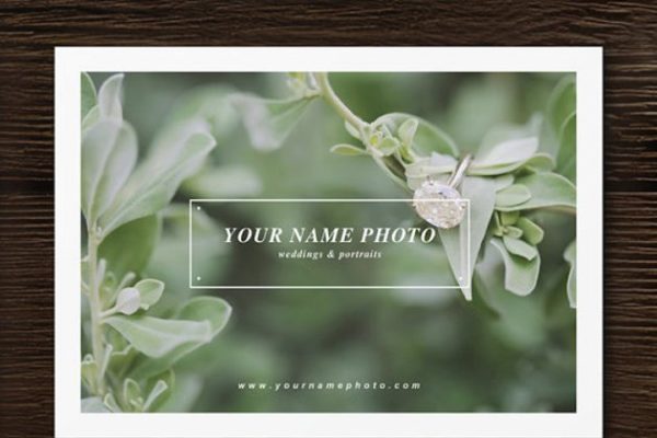 可印刷发行的邀请函模板 Print Release Template