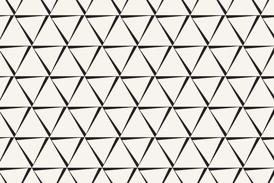 三角形图形无缝图案纹理 Triangles. Seamless Patterns Set 10插图(1)