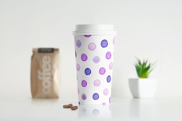 68款水彩斑点和无缝图案 Watercolor Textures and Patterns插图(4)