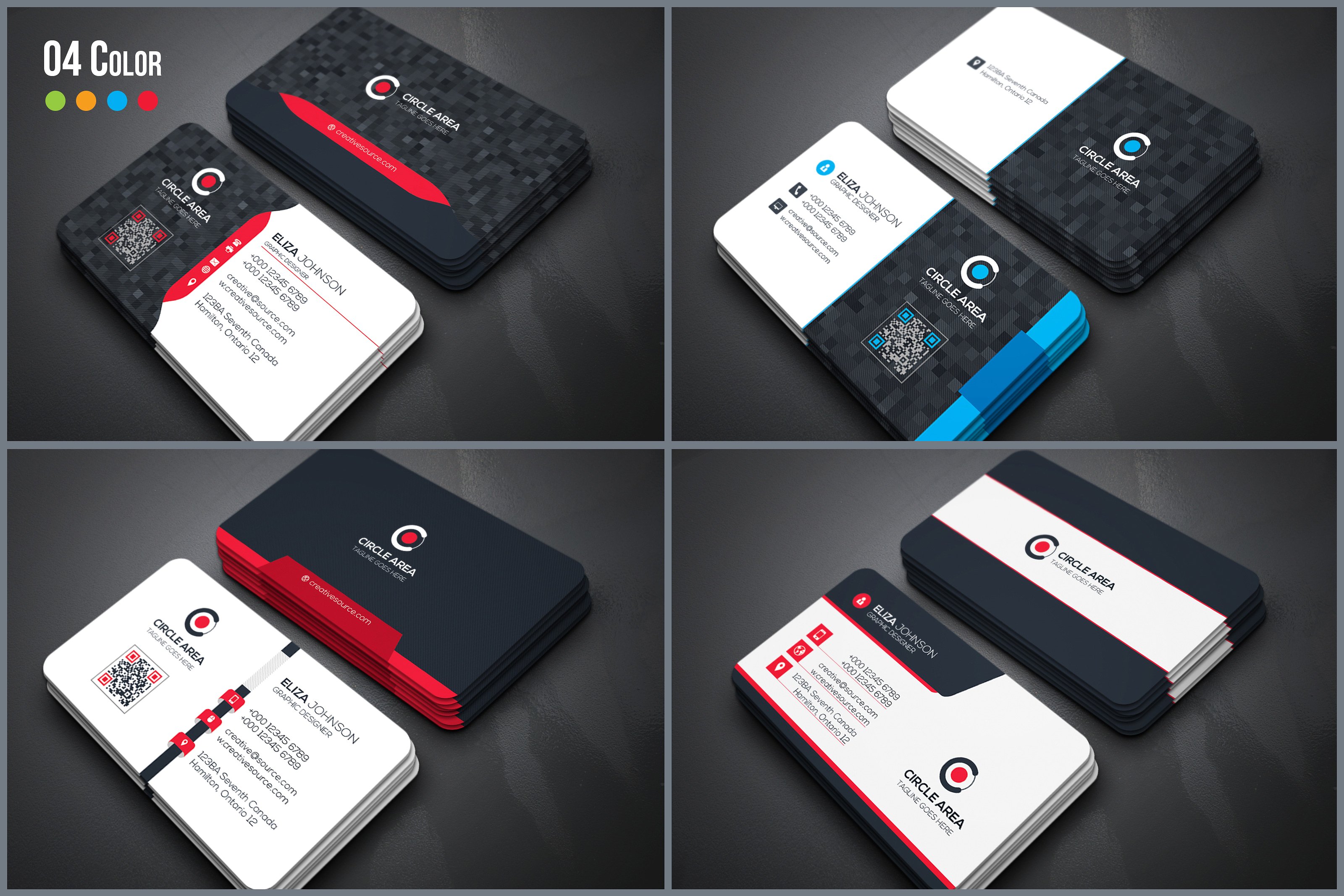 50款独特的商业化名片设计模板下载[psd]插图(10)