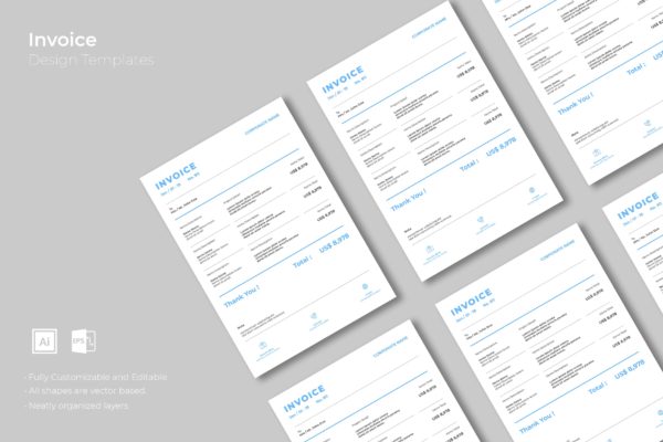 电子发票/单据设计模板v13 SRTP-Invoice Design.13